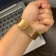 Жіночий наручний годинник Skmei 1220RG Rose Gold з подвійним циферблатом та металевим браслетом
