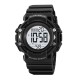 Чоловічий спортивний годинник Skmei 2195BKWT Black-White з електронним циферблатом та водозахистом 5 ATM