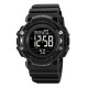 Мужские спортивные часы Skmei 2195BKBK Black с электронным циферблатом и защитой 5 ATM