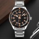 Чоловічий годинник Skmei 9232SRGBK Rose Gold-Black з мінеральним склом та люмінесценцією