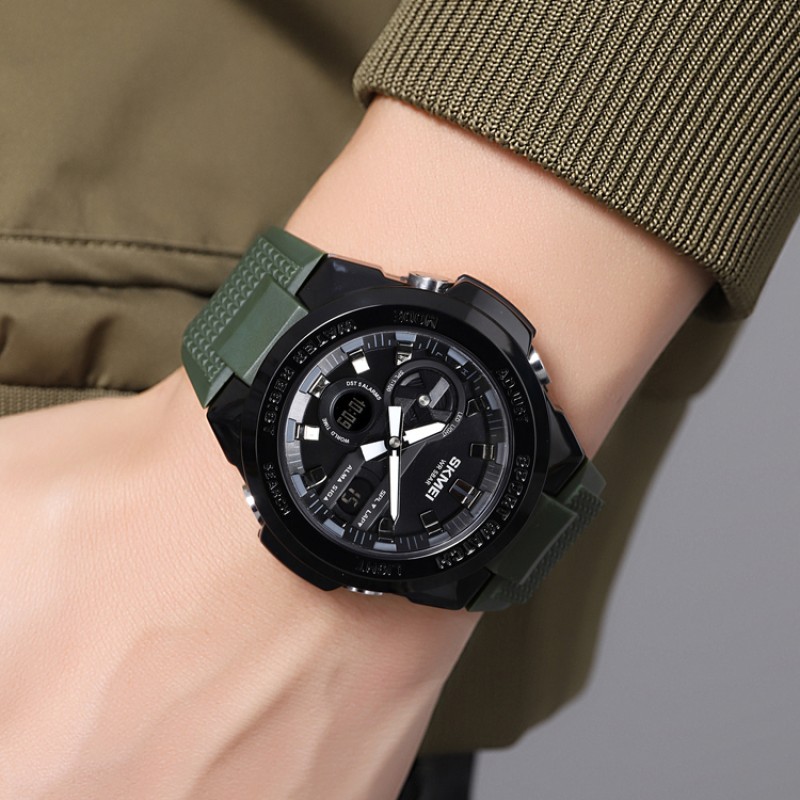 Мужские часы Skmei 2105AG Army Green