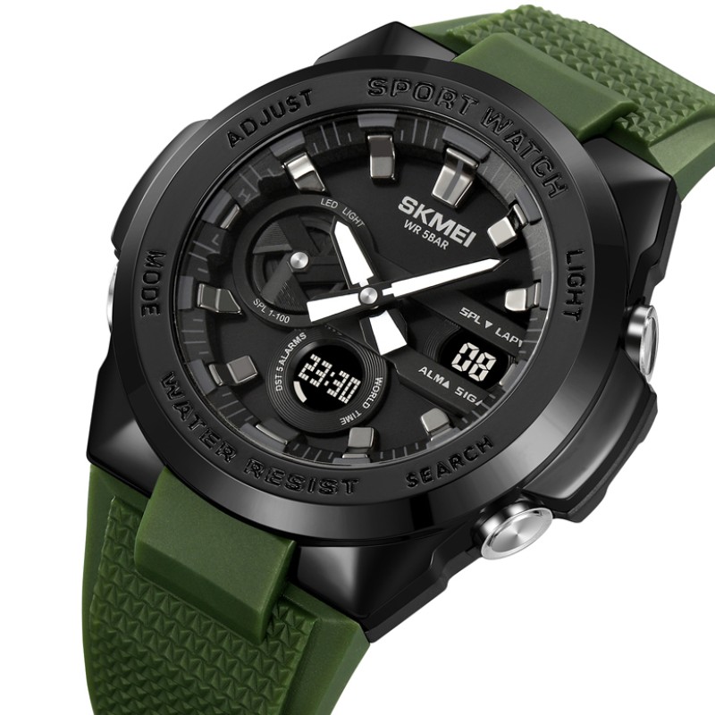 Мужские часы Skmei 2105AG Army Green