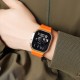 Женские электронные часы Skmei 2247OR Orange с серебристым корпусом и оранжевым ремешком