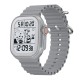 Женские часы Skmei 2247GY Grey с электронным циферблатом и подсветкой