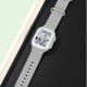 Женские часы Skmei 2247GY Grey с электронным циферблатом и подсветкой