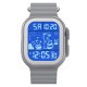 Женские часы Skmei 2247GY Grey с электронным циферблатом и подсветкой