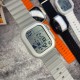 Женские часы Skmei 2247GY Grey с электронным циферблатом и подсветкой