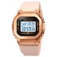 Жіночий спортивний годинник Skmei 1796PKBK Pink-Black з електронним циферблатом та будильником