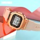 Жіночий спортивний годинник Skmei 1796PKBK Pink-Black з електронним циферблатом та будильником