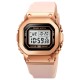 Жіночий спортивний годинник Skmei 1796PKBK Pink-Black з електронним циферблатом та будильником