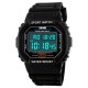 Мужские спортивные часы Skmei 1134BKWT Black-White с электронным циферблатом и водозащитой 5 ATM