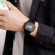 Мужские часы Skmei 1456BK Black STOPPED электронные в черном цвете