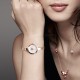 Женские часы Skmei 1390RG Rose Gold в цвете розовое золото с металлическим браслетом