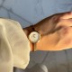 Женские часы Skmei 1390RG Rose Gold в цвете розовое золото с металлическим браслетом