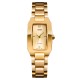 Женские часы Skmei 1400GD Gold с золотистым браслетом и минеральным стеклом