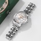 Жіночий класичний годинник Skmei 9264SISI Silver-Silver зі сріблястим браслетом та календарем