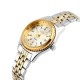 Жіночий наручний годинник Skmei 9098SI-S Silver Lady з металевим браслетом та календарем