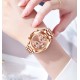 Жіночий годинник Skmei 1897RG Rose Gold з хронографом та металевим браслетом