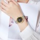 Жіночий годинник Skmei 9272TGDBK-S Gold/Silver-Black класичний з металевим браслетом
