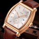 Мужские классические часы Skmei 9306RGSI Rose Gold-Silver с минеральным стеклом и кожаным ремешком