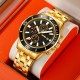 Чоловічий годинник Skmei 9335GDBK Gold-Black з хронографом та календарем