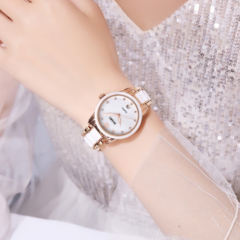 Жіночий годинник Skmei 2175RG Rose Gold у кольорі рожеве золото з мінеральним склом