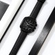 Чоловічий годинник Skmei 2182BKSI Black-Silver з календарем та секундоміром