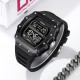 Чоловічий спортивний годинник Skmei 2296BTBKBK Bright Black з електронним циферблатом та підсвіткою