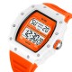 Мужские спортивные часы Skmei 2296OG Orange STOPPED с электронным циферблатом и подсветкой