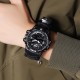 Мужские тактические часы Skmei 1155BNBK Black с паракордовым ремешком и подсветкой