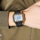 Чоловічий спортивний годинник Skmei 2264BKGDWT Black-Gold-White з подвійним часом та підсвічуванням