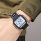 Чоловічий спортивний годинник Skmei 2264SIWT Black-Silver-White з електронним циферблатом та водозахистом 5 ATM