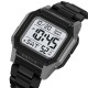 Чоловічий спортивний годинник Skmei 2264GYWT Black-Grey-White з електронним циферблатом та підсвічуванням