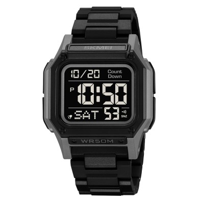 Skmei 2264GYBK Black-Grey-Black