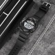 Чоловічий спортивний годинник Skmei 2153BKWT Black-White з електронним циферблатом та підсвічуванням