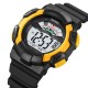 Мужские спортивные часы Skmei 2153BKYL Black-Yellow с электронным циферблатом и подсветкой