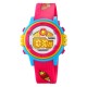 Дитячий спортивний годинник Skmei 2266IC Ice Cream Blue-Pink з електронним циферблатом та підсвічуванням