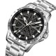 Мужские часы Skmei 9337SIBK Silver-Black