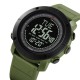 Мужские тактические часы Skmei 2095AG Army Green с компасом и влагозащитой 5 ATM