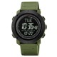Мужские тактические часы Skmei 2095AG Army Green с компасом и влагозащитой 5 ATM