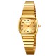 Жіночий годинник Skmei 2292GD-AC Gold Numbers у класичному золотистому стилі з мінеральним склом