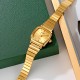 Женские часы Skmei 2292GD Gold в классическом стиле с металлическим браслетом и минеральным стеклом