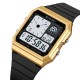 Наручные часы Skmei 2347BKGD Gold-Black электронные с будильником и хронографом