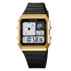 Наручные часы Skmei 2347BKGD Gold-Black электронные с будильником и хронографом