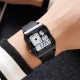 Наручний годинник Skmei 2347BKWT Black-White електронний спортивний з підсвічуванням
