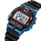 Спортивний годинник Skmei 2263BKBU Black-Blue з водозахистом 10 ATM та електронним циферблатом