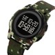 Мужские спортивные часы Skmei 2378CMAG Camo Army Green с электронным циферблатом и защитой 5 ATM