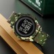 Мужские спортивные часы Skmei 2378CMAG Camo Army Green с электронным циферблатом и защитой 5 ATM