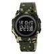 Мужские спортивные часы Skmei 2378CMAG Camo Army Green с электронным циферблатом и защитой 5 ATM