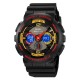 Чоловічий спортивний годинник Skmei 2118BKRD Black-Red з комбінованим циферблатом та підсвічуванням